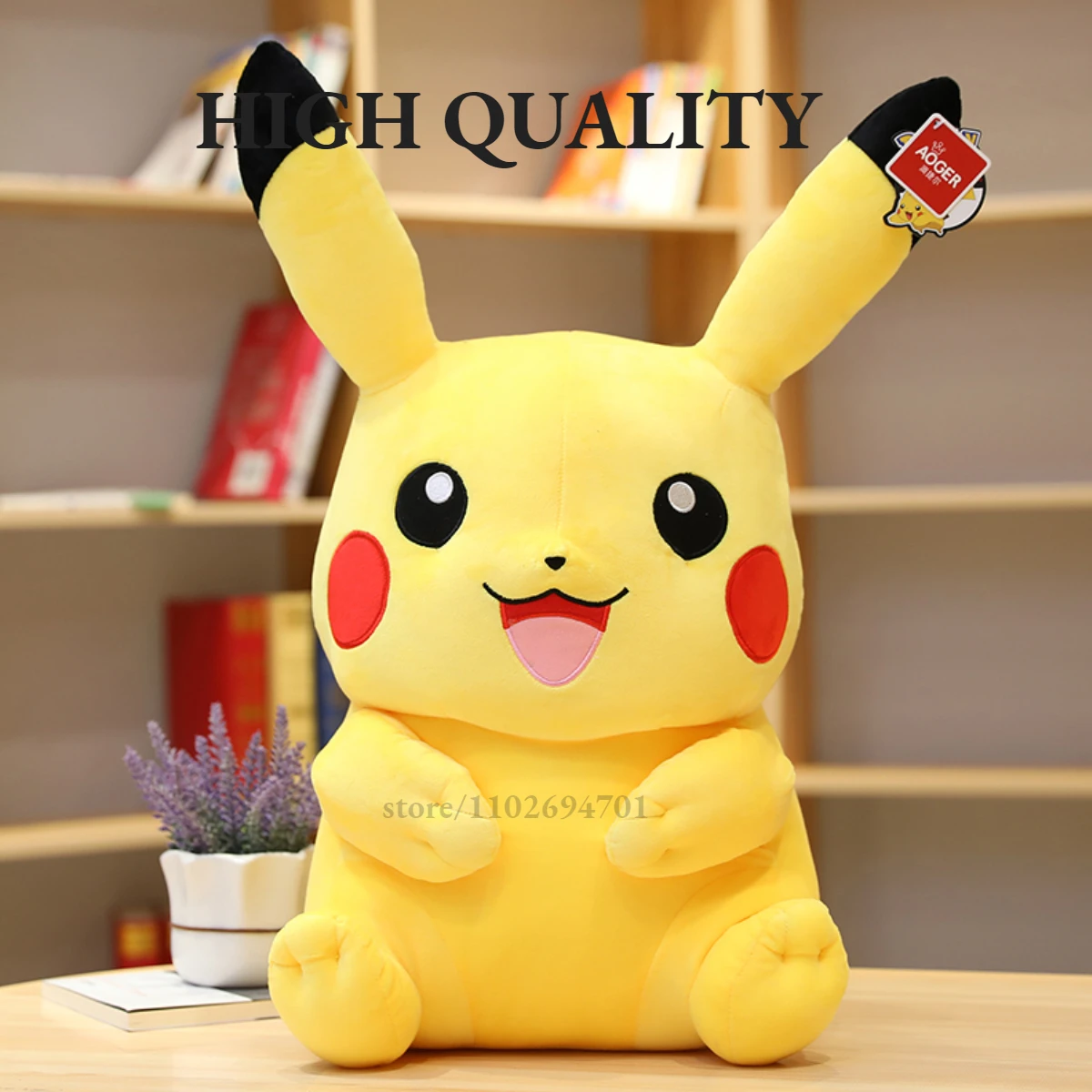 Pokémon de Pelúcia de Pelúcia Pikachu de Bolso Brinquedo de Boneca